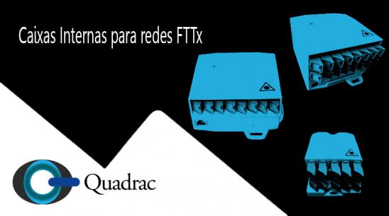 Caixas Internas para redes FTTx